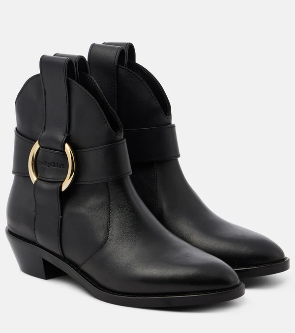  See By Chloe See By Chloé Botines New Ring De Piel 