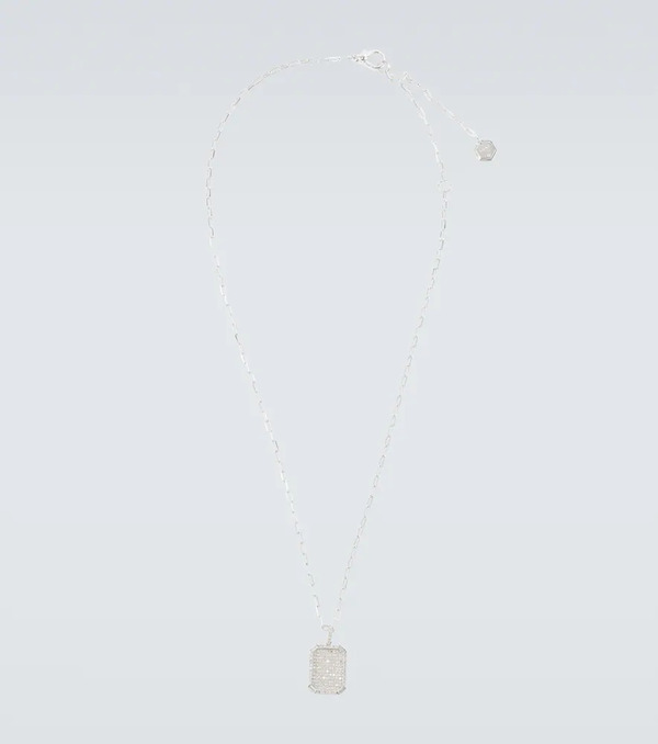  Shay Jewelry Shay Jewelry Collar Con Colgante De Oro Blanco De 18 Ct Con Diamantes 
