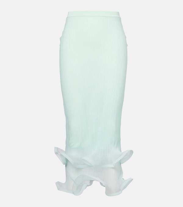  Simkhai Simkhai Falda Midi Kelso Knit Semitransparente 