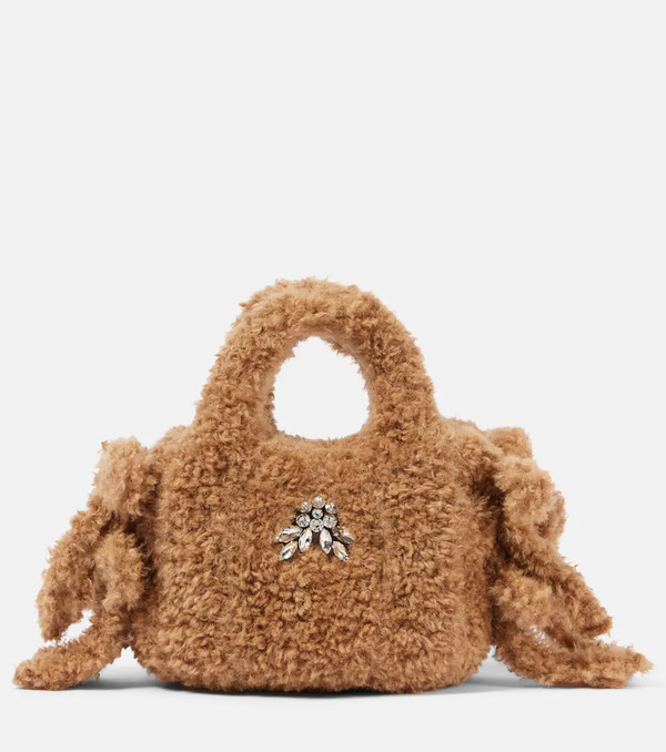  Simone Rocha Simone Rocha Bolso Baby Egg De Teddy 