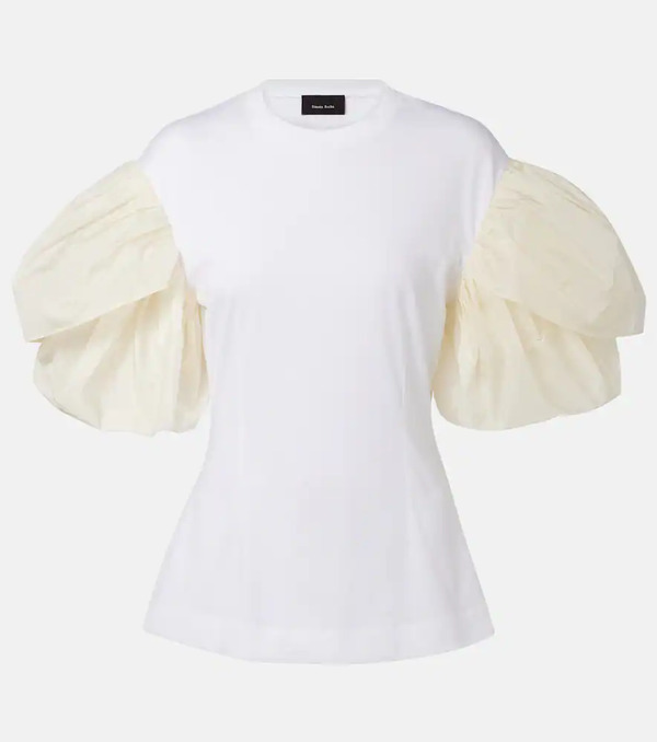  Simone Rocha Simone Rocha Camiseta En Jersey De Algodón 