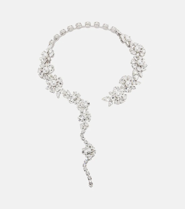  Simone Rocha Simone Rocha Collar Fragment Heartbloom Adornado 