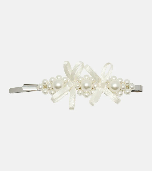  Simone Rocha Simone Rocha Pinza Para El Pelo Con Perlas Sintéticas 