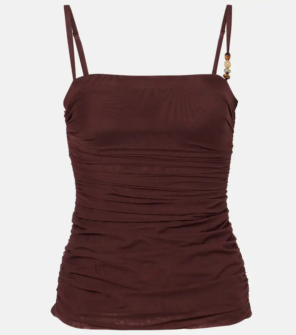  Sir Sir Tank Top De Jersey Fruncido 