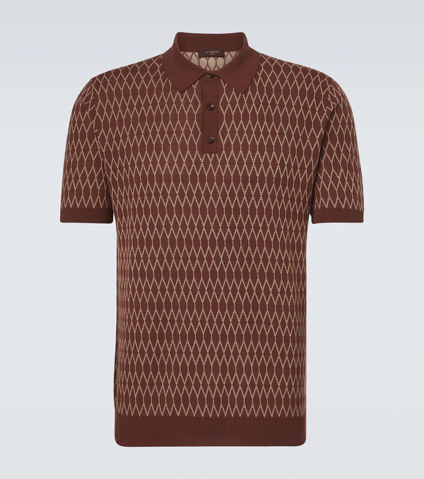  Slowear Slowear Polo De Jacquard De Algodón 
