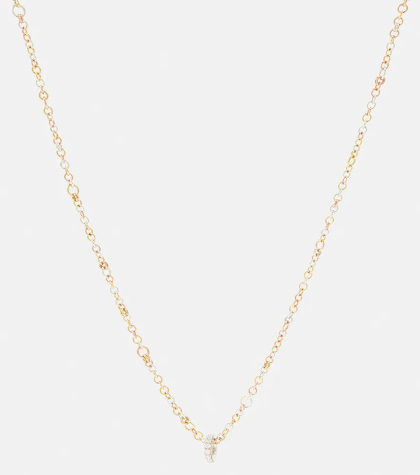  Spinelli Kilcollin Spinelli Kilcollin Set Gravity De Collar De Oro Amarillo Y Rosa De 18 Ct Y Anillo De Oro Blanco De 18 Ct 