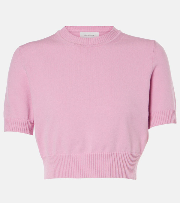  Sportmax Sportmax Crop Top Premier De Punto 