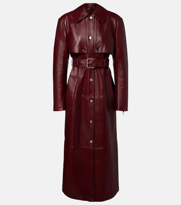  Sportmax Sportmax Gabardina Paste De Piel 
