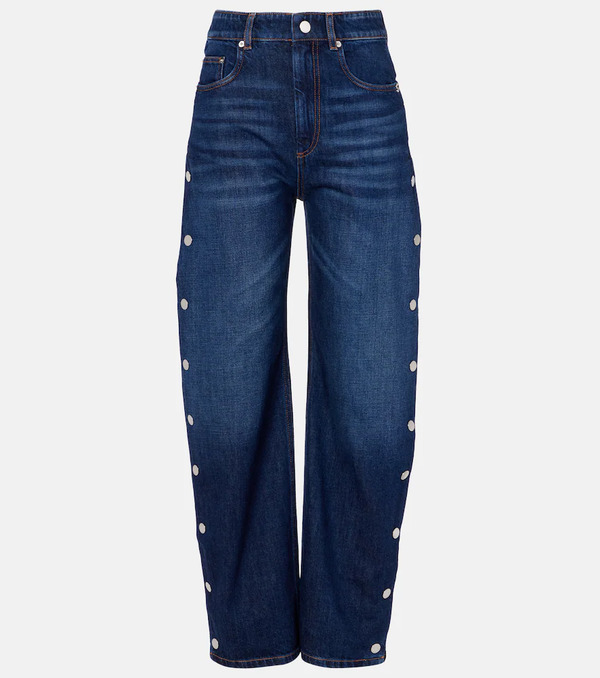  Sportmax Sportmax Jeans Anchos De Tiro Alto 