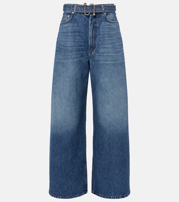  Sportmax Sportmax Jeans Anchos Procida De Tiro Medio 