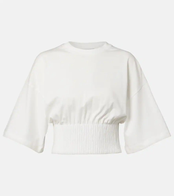  Sportmax Sportmax Top Fosco De Jersey De Algodón 
