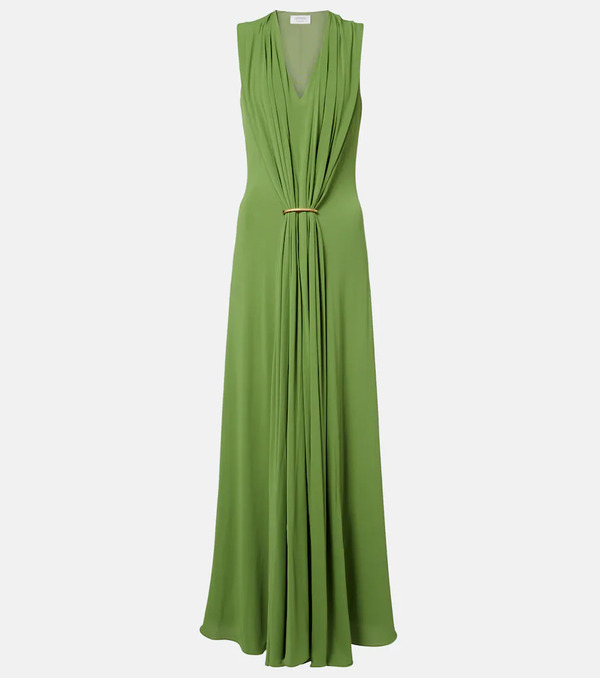  Sportmax Sportmax Vestido Largo Drapeado 