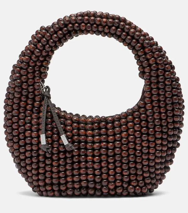  Staud Staud Bolso Reef Small Con Piel Y Cuentas 