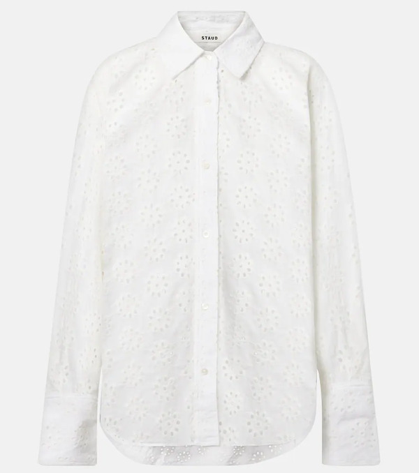  Staud Staud Camisa Colton De Algodón 