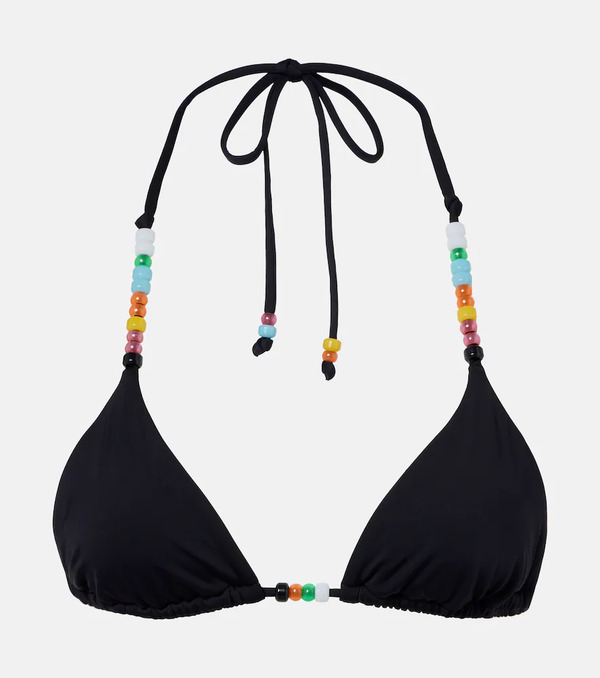  Staud Staud Top De Bikini Lido Con Abalorios 