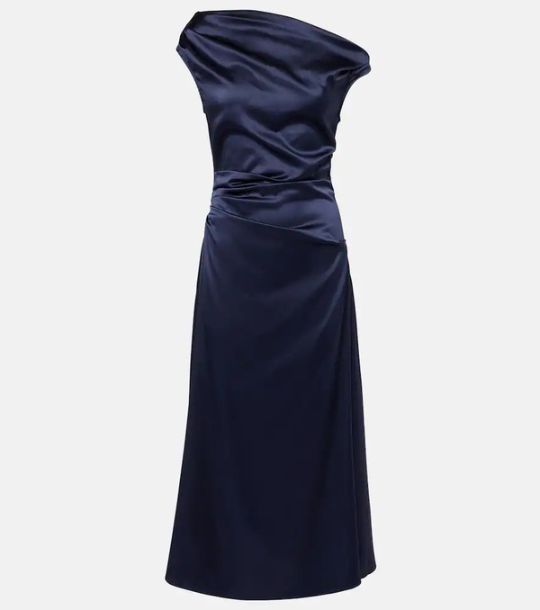  Staud Staud Vestido Largo Elyse De Mezcla De Seda 