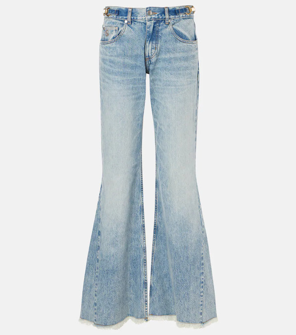  Stella Mccartney Stella Mccartney Jeans Flared De Tiro Bajo 