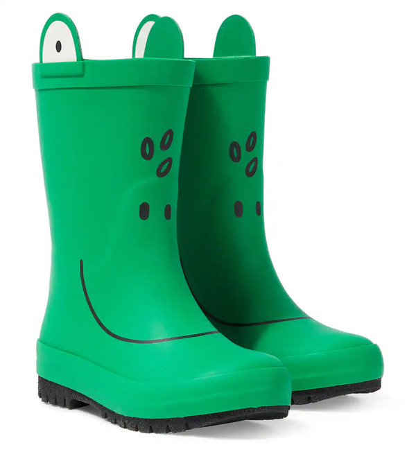  Stella Mccartney Kids Stella Mccartney Kids Botas De Lluvia Frog Estampadas 