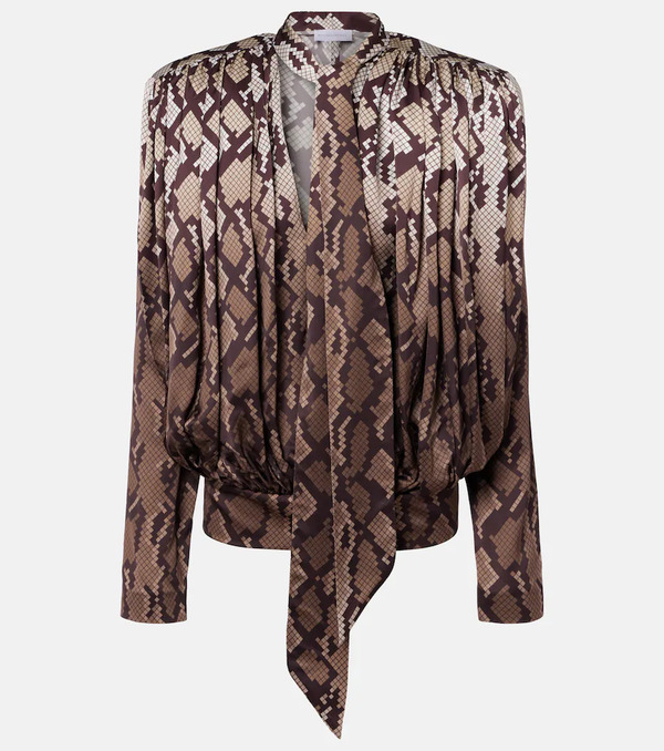  Stella Mccartney Stella Mccartney Top Con Efecto Serpiente 