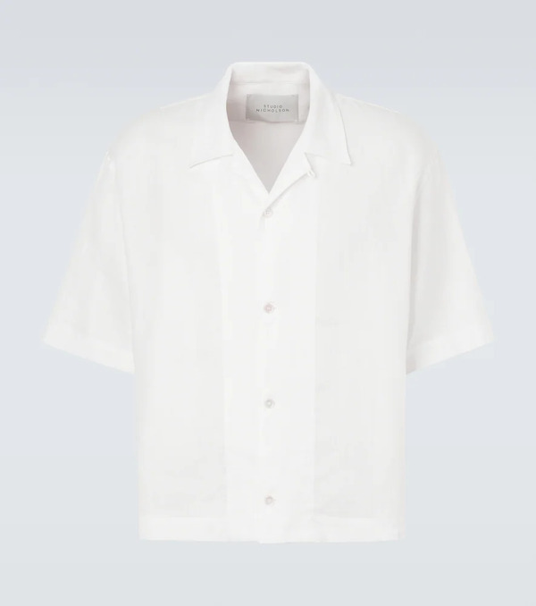  Studio Nicholson Studio Nicholson Camisa Oryn De Lino 