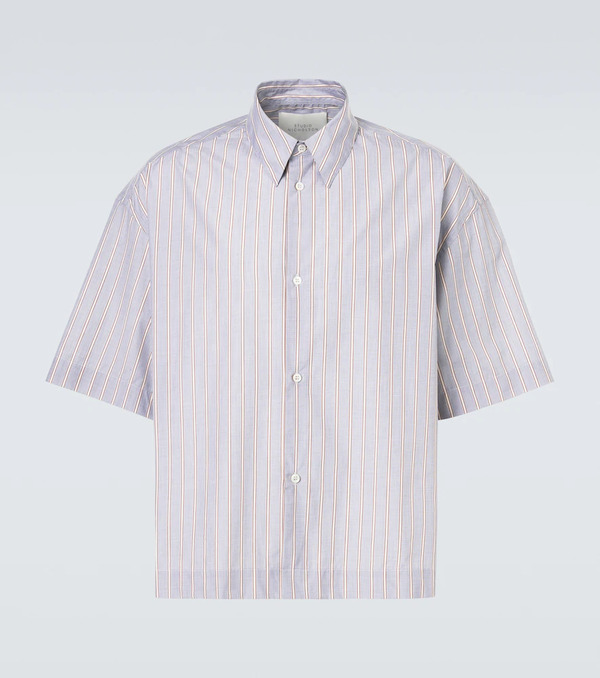  Studio Nicholson Studio Nicholson Camisa Sanko De Algodón A Rayas 