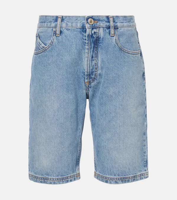  The Attico The Attico Shorts Midi De Algodón 