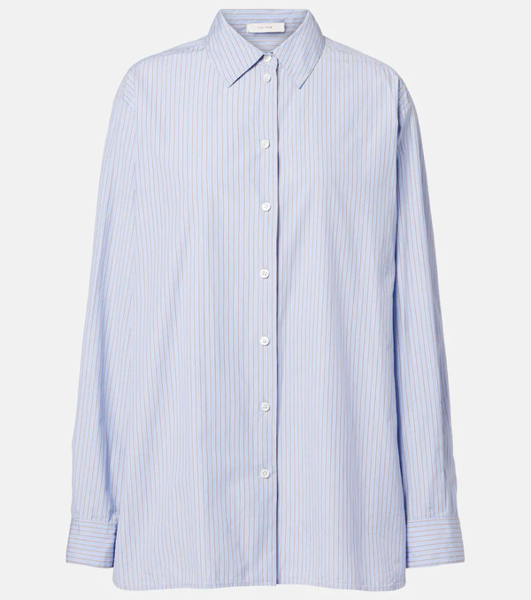  The Row The Row Camisa De Algodón A Rayas 