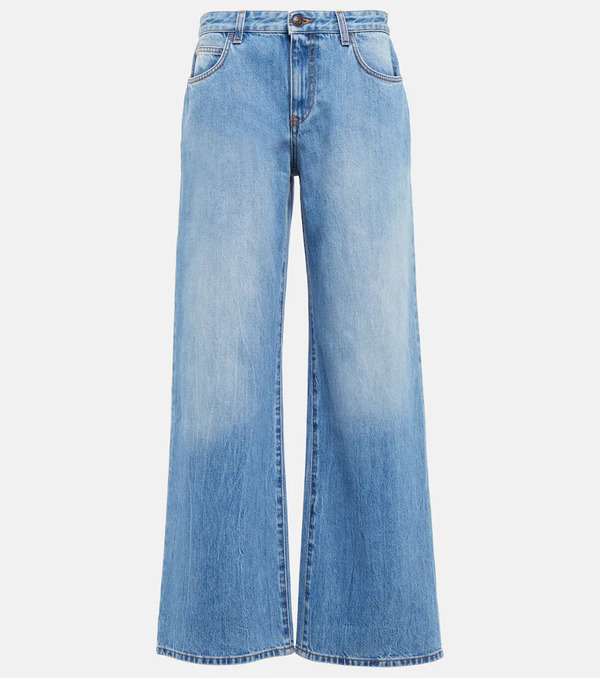 The Row The Row Jeans Anchos Eglitta De Tiro Medio 
