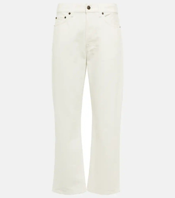  The Row The Row Jeans Rectos Lesley De Tiro Medio 