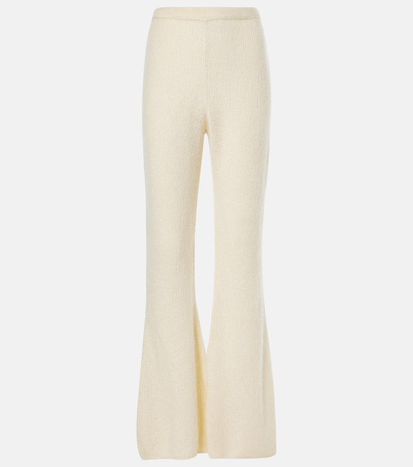  The Row The Row Pantalones Flared Gregori De Cachemir 