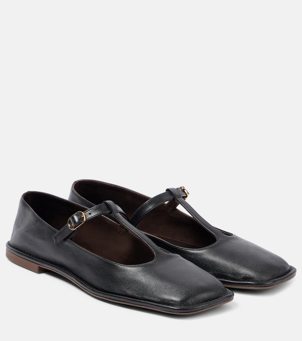  The Row The Row Zapatos Square T-strap De Piel 