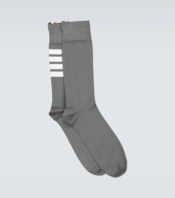  Thom Browne Thom Browne Calcetines 4-bar De Algodón 