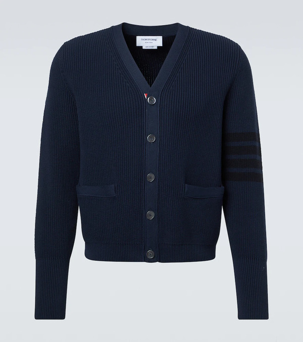  Thom Browne Thom Browne Cárdigan 4-bar De Algodón 
