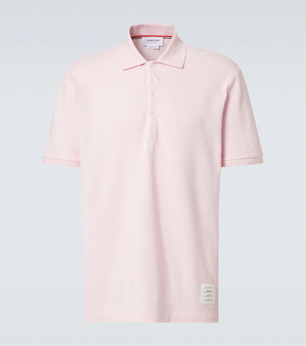  Thom Browne Thom Browne Polo 4-bar De Algodón 