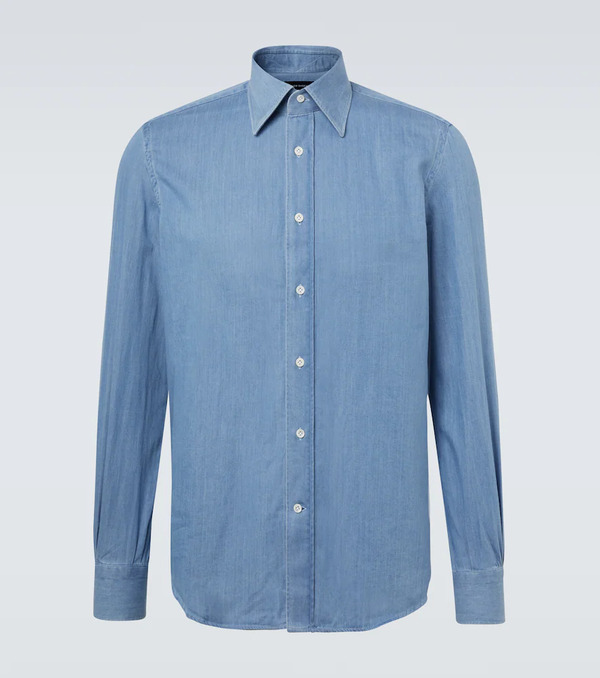  Thom Sweeney Thom Sweeney Camisa De Denim 