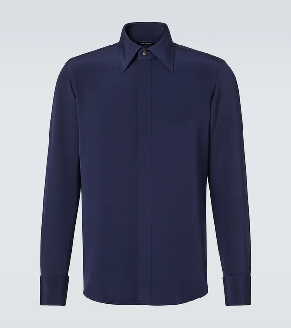  Thom Sweeney Thom Sweeney Camisa De Seda 