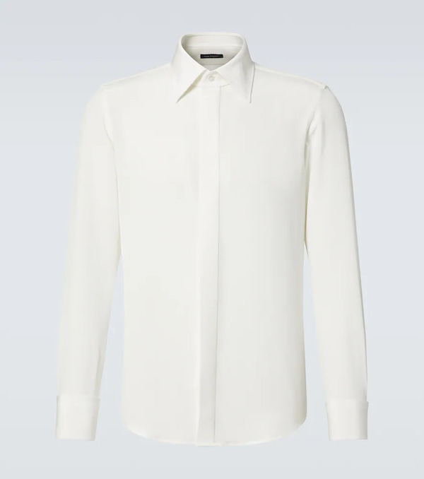  Thom Sweeney Thom Sweeney Camisa De Seda 