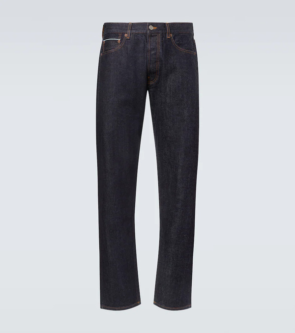  Thom Sweeney Thom Sweeney Jeans Rectos De Tiro Medio 