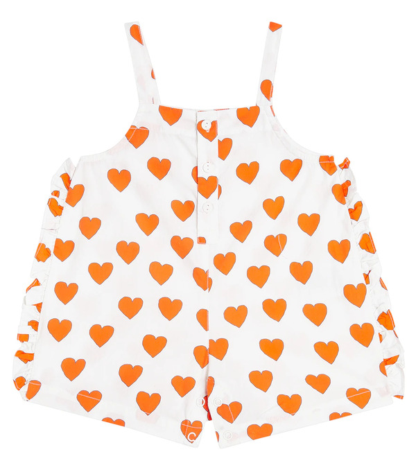  Tinycottons Tinycottons Bebé - Mono Corto Hearts De Popelín De Algodón 