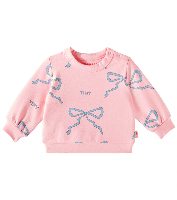  Tinycottons Tinycottons Bebé - Sudadera Bows En Mezcla De Algodón Estampada 