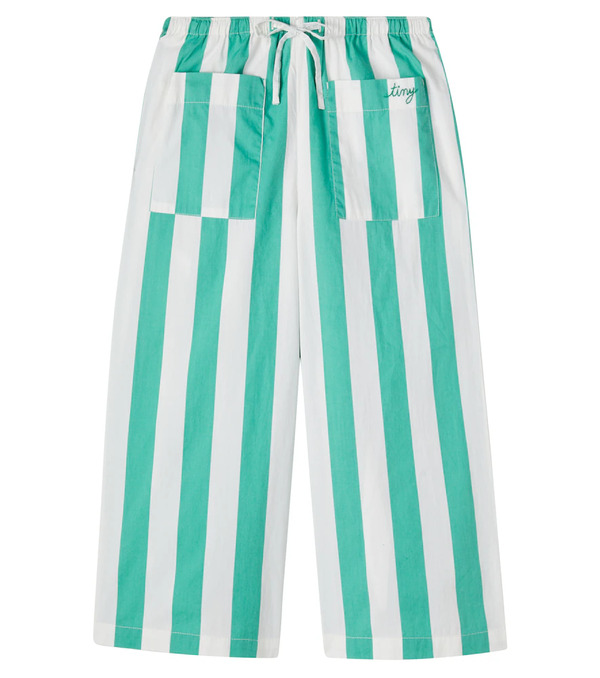  Tinycottons Tinycottons Pantalones De Algodón A Rayas 