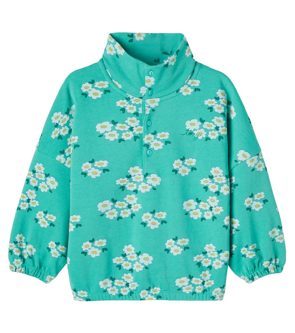  Tinycottons Tinycottons Sudadera Blossoms De Jersey De Algodón Floral 