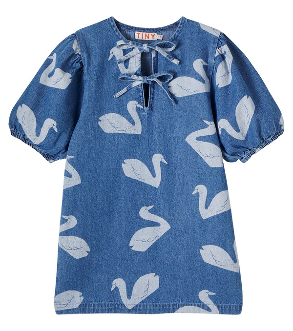  Tinycottons Tinycottons Vestido De Denim Estampado 