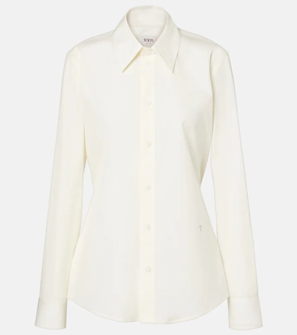  Tod's Tod's Camisa En Popelín De Algodón 