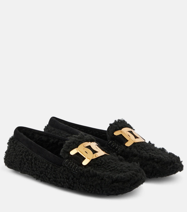  Tod's Tod's Mocasines Gommini Catena De Shearling 