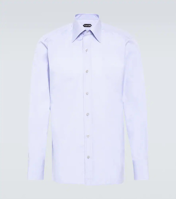  Tom Ford Tom Ford Camisa De Popelín De Algodón 