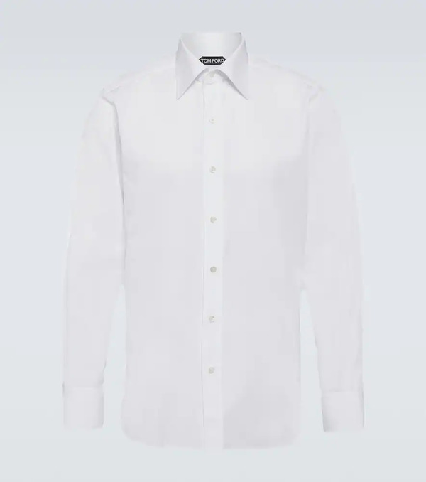  Tom Ford Tom Ford Camisa De Popelín De Algodón 