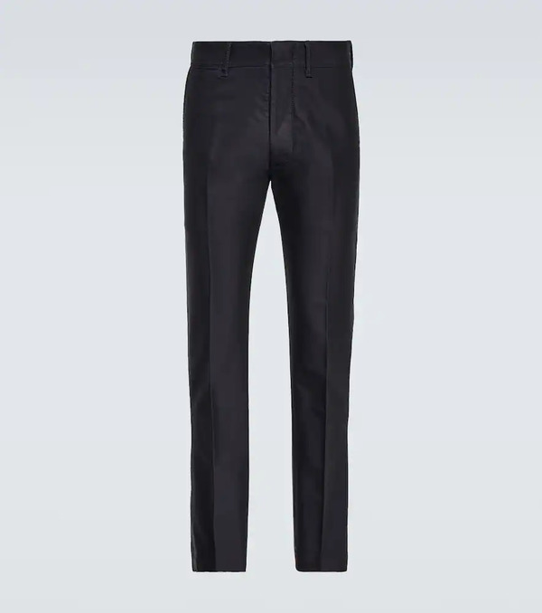  Tom Ford Tom Ford Pantalones Rectos De Algodón 