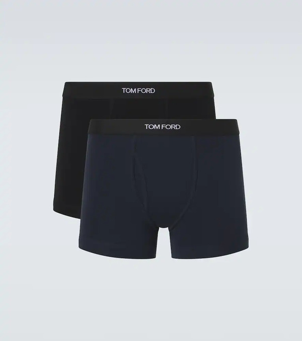  Tom Ford Tom Ford Set De 2 Slips En Mezcla De Algodón 