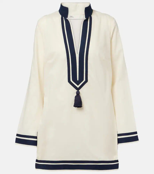  Tory Burch Tory Burch Túnica De Gasa De Algodón 